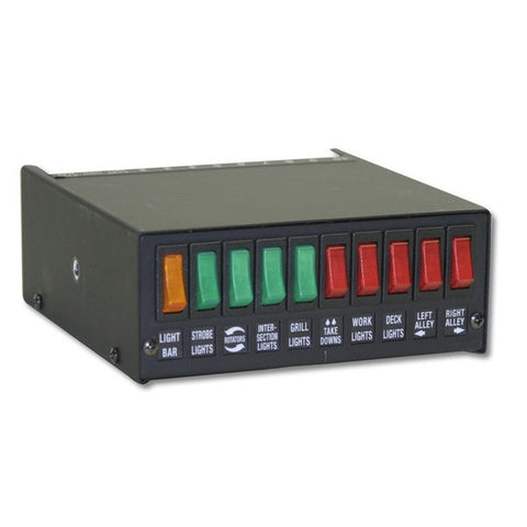 SVP Lighted 10 Switch Box